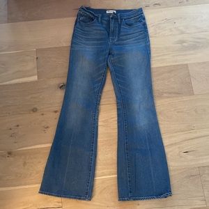 Madewell flare jeans size 29